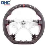 Volant en fibre de carbone 100% pour Nissan patrouille Y61 2012 2013 2014 2015 2016 2017 2018 2019 2020 volants moteurs ohc
