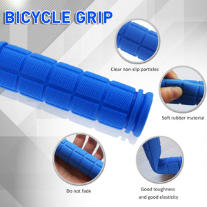 1对12厘米自行车握把橡胶防滑车把盖BMX MTB自行车配件自行车车把握把固定齿轮 - Product Image 4