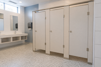 Système de cloisons de toilettes commerciales pour les projets de construction de toilettes publiques