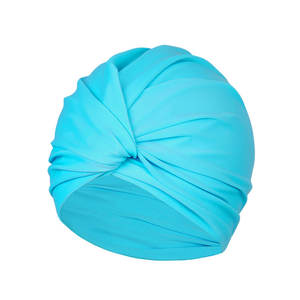 <span class=keywords><strong>Gorro</strong></span> de Natación de Poliéster para Mujer, Alta Elasticidad, Impermeable, Duradero, Protección para los Oídos, Logotipo Personalizado - Product Image 5