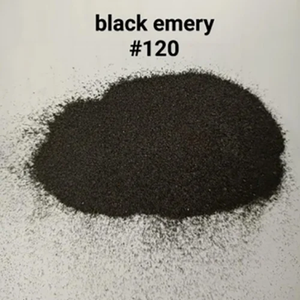 <b>Black</b> Emery Abrasive Powder High Hardness for Sandblasting Surface Preparation Grinding <b>Polishing</b> Industrial Bulk Supply - Product Image 2