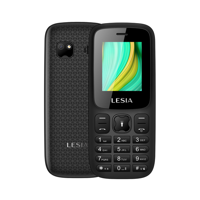 LESIA OEM Feature Phone Low Price 1.77inch Screen Phone Keypad Dual Sim Senior Phone with Big Button