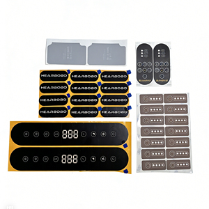 Botón de Plástico PET/PC Personalizado, Resistente al Desgaste y a los Arañazos, con Impresión Adhesiva y Circuitos Impresos en Plata o Cobre - Product Image 1