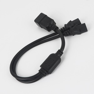 Cable de Alimentación C20 a C13 de 1.5 M, Conector Hembra IEC, Cable de Extensión para PC - Product Image 1