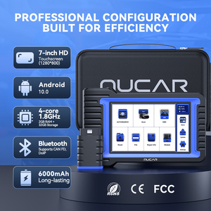 Herramienta de Diagnóstico Automotriz MUCAR VO7 con Prueba Bidireccional, Reinicio del Ángulo de Dirección, Reinicio del Airbag, Escáner OBD2 de Sistema Completo, Codificación de ECU - Product Image 2
