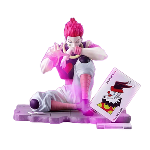 Figurine PVC Hunter Phantom Troupe Hisoka Kuroko Scene Extrême du Voleur, Modèle à l'échelle 1:1, Nouvelle figurine avec fonction souffleur d'air - Product Image 1