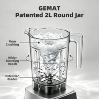 Nueva Licuadora Digital Táctil de Alta Velocidad, Licuadora de Grado Alimenticio para Diversos Alimentos, Licuadora para Frutas, Hielo, Batidos y Smoothies, en Oferta