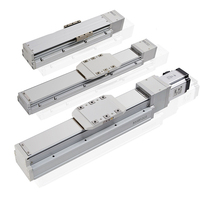 Modul Meja Geser CNC Presisi Anti Debu KNK KTH80 XY dengan Ball Screw Terintegrasi, Modul Linear, Rel Gerak Linear Elektrik