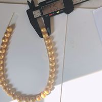 Hạt Ngọc Trai Nước Ngọt Hình Tròn Edison 11-15Mm Màu Vàng Bán Sỉ