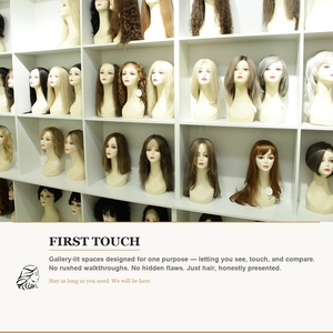 Perruque longue bouclée à grandes ondulations, blonde et brune, avec petite dentelle tissée dégradée, style européen-américain pour le commerce extérieur - Product Image 5