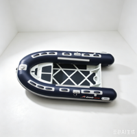 Nouveau design 2026 – Bateau pneumatique semi-rigide (RIB) de 3,0 m en PVC/Hypalon avec coque en aluminium pour la pêche, les loisirs et les secours