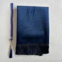 Tapis de prière musulman Tapis de prière islamique Cadeaux parfaits pour le ramadan Tapis de prière turc antidérapant Je peux ajouter votre logo