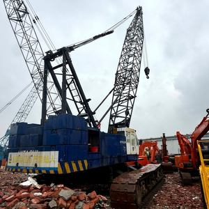 Grúa sobre orugas Hitachi KH850 usada, original de Japón, con pluma de celosía de 150 toneladas para construcción de puentes y energía eólica - Product Image 1