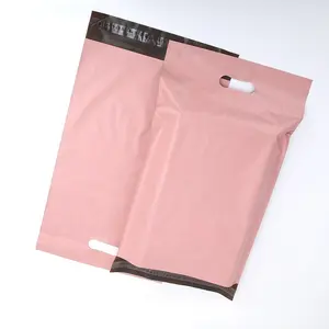 Saco do envio do logotipo personalizado da fábrica da china envio expresso saco impermeável de plástico da mailer com alça