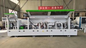 Machine de chantournage automatique à 8 fonctions avec pré-fraisage/ébarbage/suivi pour la production de meubles en bois - Product Image 6