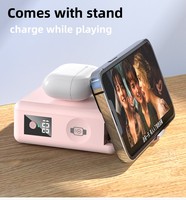 QC3.0 PD22.5W 20W charge rapide Portable magnétique sans fil batterie externe 6-en-1 chargeur de voyage mural 15000mAh PVC matériel prise ca