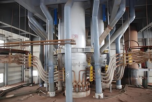 50 kg - 20 tấn lò cảm ứng công nghiệp electromelting sắt, thép, nhôm, đồng, phế liệu kim loại nóng chảy lò - Product Image 4