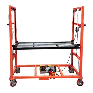 Hot Sale 300kg 5m electric lifting scaffold lift electric scaffolding platform