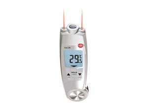 เทอร์โมมิเตอร์อินฟราเรดแบบพับได้ Testo 104-IR กันน้ำ 104 IP65 หน้าจอ LCD ความแม่นยำ 1% ผลิตจากพลาสติก - Product Image 4