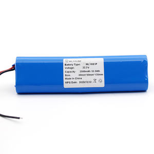 Paket Baterai 18650 22.2V 2500MAh 55.5Wh 6S1P Paket Baterai Lithium Ion untuk Penyedot Debu - Product Image 2