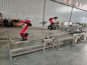 Hoàn toàn tự động Robot trường hợp erector trường hợp điền cuối của dòng <span class=keywords><strong>palletizing</strong></span> palletizer - Product Image 5