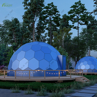 Serres en verre Bolin 6M 7M, dôme igloo, tente pour chambre d'hôtel de luxe en forêt