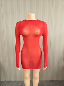 Robe de Soirée Chic et <span class=keywords><strong>Sexy</strong></span> en Maille Taille Unique pour <span class=keywords><strong>Femme</strong></span> – Collection 2026 – Vente en Gros - Product Image 2