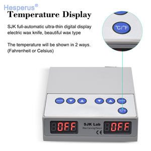 Kit de Cuidado de Maquinaria Plástica para Laboratorio Dental: Máquina Eléctrica Ultrafina para Tallado y Cuchilla Doble, con Fuente de Alimentación - Product Image 3