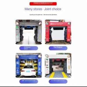 Impianto di lavaggio <span class=keywords><strong>auto</strong></span> automatico a tunnel con portale rotante per grandi stazioni di servizio Yongjian - Product Image 6