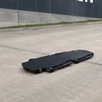 Robot de stationnement AGV à commande à distance avec protection IP54, laser SLAM, serrage de pneus, capacité de charge lourde de 3000 kg, déplaceur de véhicules omnidirectionnel pour