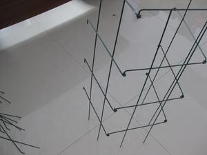 Katlanır kare çelik domates kafesi - Product Image 5