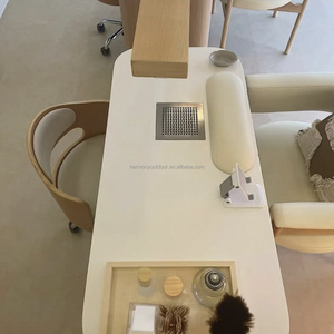<span class=keywords><strong>Table</strong></span> de <span class=keywords><strong>manucure</strong></span> élégante chic bon marché tiroir grande capacité usine directe bois beauté ongles bureau - Product Image 5