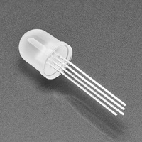 Pixel LED RVB adressable DIP 10 mm avec contrôle intelligent intégré et circuit intégré à courant constant