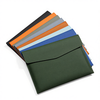 Carpeta A5 de PU con Cierre Metálico, Gran Capacidad, Carpeta de Documentos Empresarial, Logotipo Personalizado, Venta Promocional