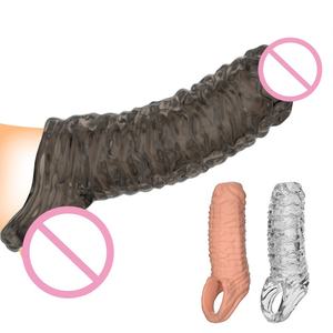 Paket Cincin <span class=keywords><strong>Penis</strong></span> Kristal 35mm Mainan Seks untuk Pria Cincin <span class=keywords><strong>Penis</strong></span> 3 Lubang Gigi Serigala Produk Erotis Dewasa - Product Image 4