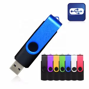 16 GB USB OTG 双端口记忆棒旋转闪存驱动器