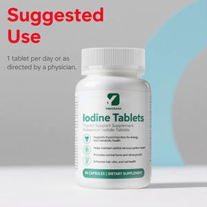 Le compresse di iodio supportano la funzione tiroidea per l'energia e la salute metabolica migliora l'integratore di iodio per unghie e unghie dei capelli - Product Image 6