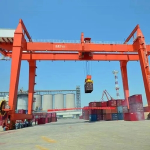 Cổng container nâng 40ton 41ton rmg Crane 50ton đường sắt gắn container giàn Cần Cẩu Điều khiển từ xa - Product Image 5