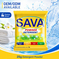 SAVA 30g Lessive en Poudre en Gros de Qualité Supérieure Parfumée pour Lave-linge