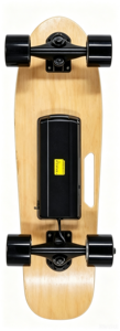 Patineta Eléctrica Portátil, Tabla de Skateboard de Cuatro Ruedas, Alta Velocidad, Plataforma de Madera de Arce, Control Remoto Inalámbrico para Adultos - Product Image 3