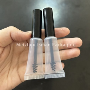ISMAN Tube souple transparent de 5 ml pour cils, en PE, pour mascara, vente en gros, étiquette privée, emballage professionnel pour sérum de croissance - Product Image 5