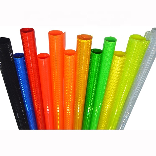 High Visibility Micro Prismatic PVC Prism Film Reflective Sheeting for Silk Screen Printing Printable Grade