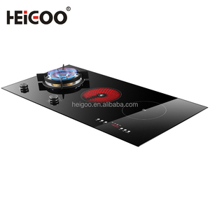 Estufa de <span class=keywords><strong>gas</strong></span> de encimera integrada, 3 quemadores, Cocina de Inducción eléctrica y cocina de cerámica infrarroja - Product Image 1