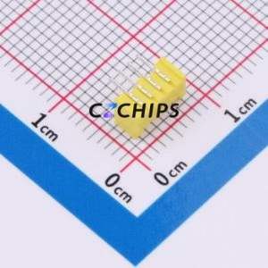 ZX-MX1.25-4PWZ-Y Wire-to-Board Pin Header Bent Lead Through Hole,P=1.25mm 1x4P 1.25mm Right Angle Insert PicoBlade (MX 1.25) - Product Image 2