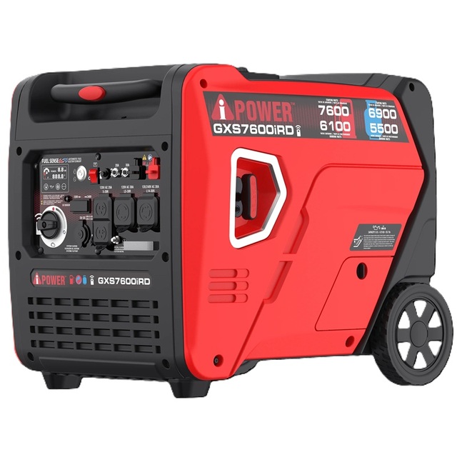 Senci 6000W Inverter Generator Silent Dual Fuel LPG Gasoline Remote Start 5.5kW Power Generator