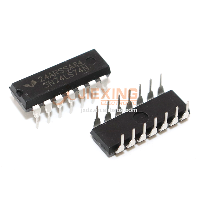 74LS74 SN74LS74N HD74LS74AP DIP-14 DUAL D-TYPE POSITIVE EDGE-TRIGGERED FLIP-FLOP LOGIC IC Electronic Ic
