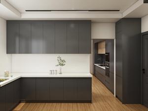 Meuble de cuisine moderne pour garde-manger, rangement élégant - Product Image 2