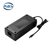Chargeur de batterie au lithium fer phosphate 21,9 V 10 A CC avec connexion par prise, en matériau PC/ABS, certifié KC, compatible avec les certifications 3C, PSE et SAA