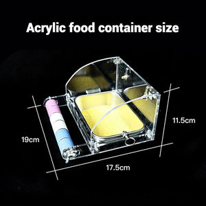 Groothandel Grote Papegaaivogelkooien Met Papegaaienkraam Met Feeder En Voorkomen Dat Papegaai-Voedseldoos Omvalt - Product Image 2