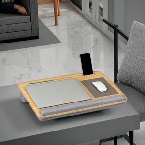 <span class=keywords><strong>Support</strong></span> <span class=keywords><strong>portable</strong></span> pour <span class=keywords><strong>ordinateur</strong></span> <span class=keywords><strong>portable</strong></span>, respirant et doux, avec angle inclinable, <span class=keywords><strong>coussin</strong></span> de poignet confortable et poignée - Product Image 5